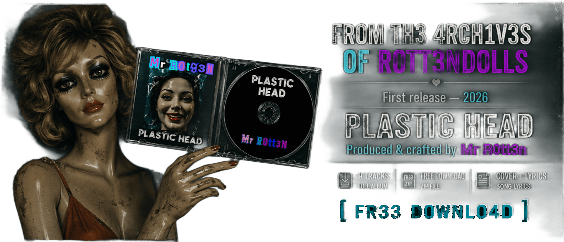 Plastic Head – Mr R0tt3n